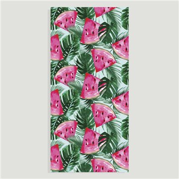 Toalla playa. Modelo Sandías. 80x170cm