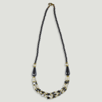 Hematite Necklace - Stars