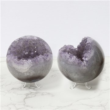Amethyst Geode Ball. 1,88 kg