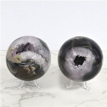 Amethyst Geode Ball. 1,04 kg