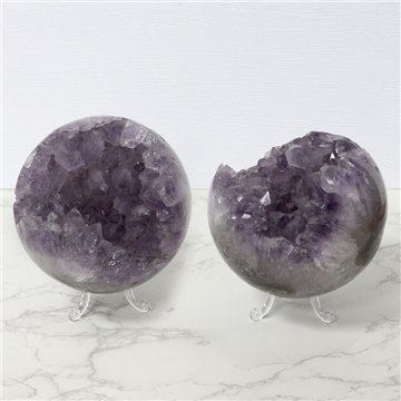 Amethyst Geode Ball. 1,515 kg