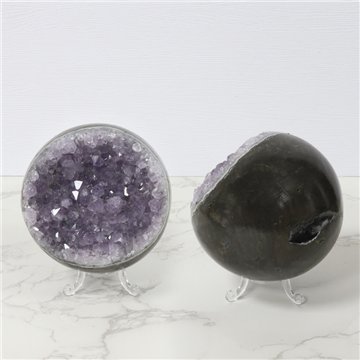 Amethyst Geode Ball. 1,155 kg