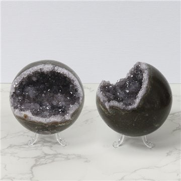 Amethyst Geode Ball. 0,46 kg