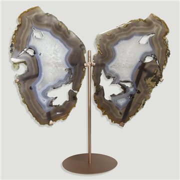 Petit papillon en agate. 5,494 kg