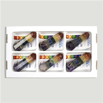 Punta. 7 Chakras. 6,5 cm