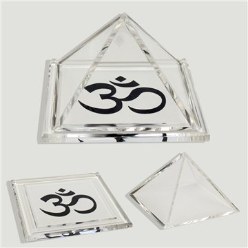 Méthacrylate Pyramide Ohm 11x11x7cm