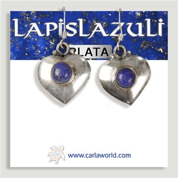 Pendientes Plata. Lapislázuli. A partir de 5gr. (PRECIO POR GRAMO)