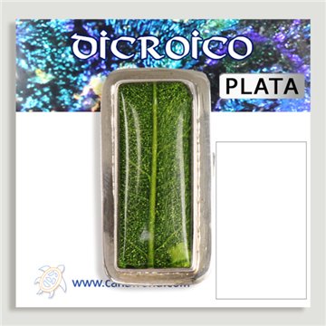 Silver Ring. Dichroic. Starting at 14g (PRICE PER GRAM)