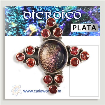 Silver Ring. Dichroic. Starting at 14g (PRICE PER GRAM)