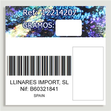 Colgante de Plata. Dicroico. A partir de 6 gr. (PRECIO POR GRAMO)