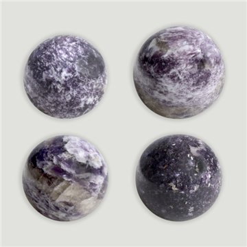 Lepidolite Ball. Approx. 210-270g