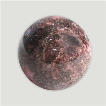 Rhodonite Ball. Approx. 240-320g