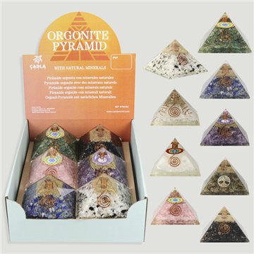 ORGONITE PYRAMID. Model 03 - Orgonite. 7.5x7.5x6cm