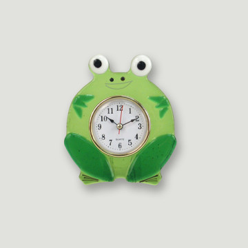 Reloj cristal animales rana