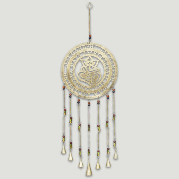 Metal mobile bells Ganesha 25x80 cm.