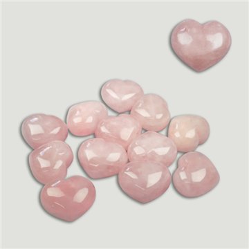 REPLACEMENT. I “heart” CITY. Mineral: Rose Quartz. 40x45mm