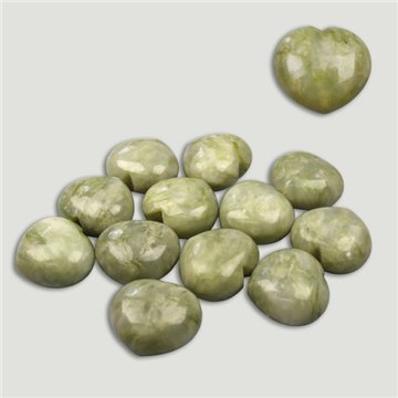 REPLACEMENT. I “heart” CITY. Mineral: Jade. 40x45mm