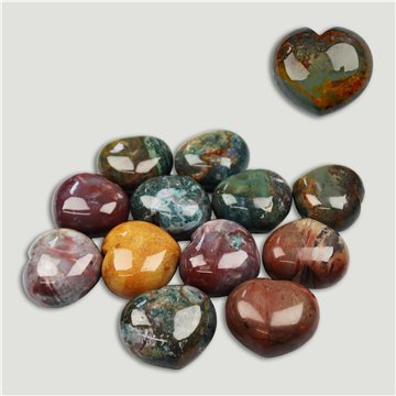 REPLACEMENT. I “heart” CITY. Mineral: Indian Jasper. 40x45mm