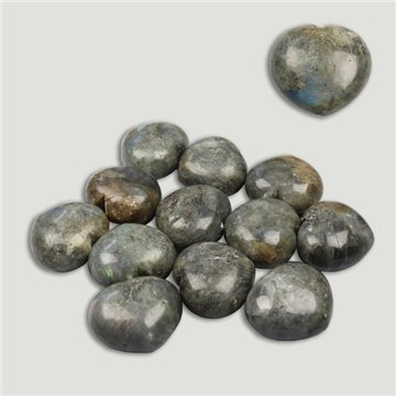 REPLACEMENT. I “heart” CITY. Mineral: Labradorite. 40x45mm