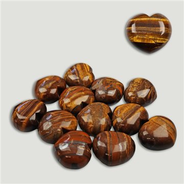 REPLACEMENT. I “heart” CITY. Mineral: Tiger's Eye. 40x45mm