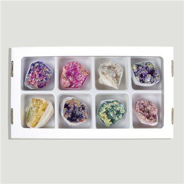 Unicorn Geode. Assorted colors. 4,5-6cm