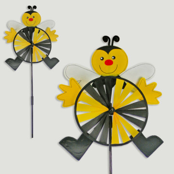 Windmill. 1 Wheel. Bee. Approx. 29 x 83.5 cm