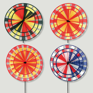 Windmill. 3 Wheels. Assorted Colors. Approx. 40 x 100 cm