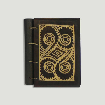 Agenda telefono madera celta surt 12x14cm