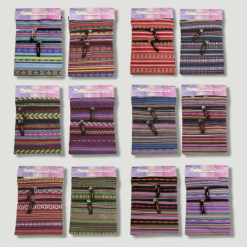 Polyester bag 16.5x20cm. Assorted models