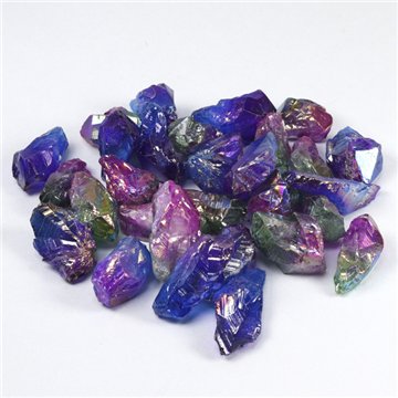 Raw Unicorn. Multicolored Aura