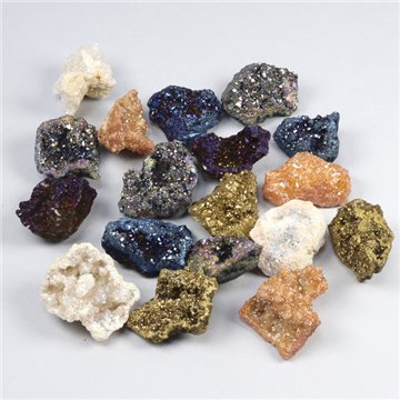 Unicorn en bruto. Drusa metalizada