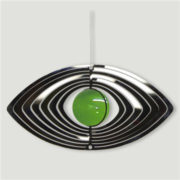 Spinner acero. Ojo con bola surtida 16cm