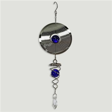 Spinner acero. Redondo con bola y cono. 30cm