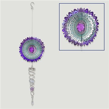 Spinner + spiral 2 balls Mandala 15x35cm