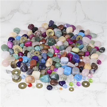 Pirate Treasure Mix. Minerals and beads.