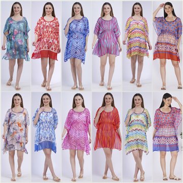 Poncho Chifón Talla Unica / 6 estampados