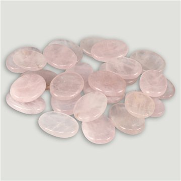 Relax Stone. Rose Quartz. 3x4cm approx.