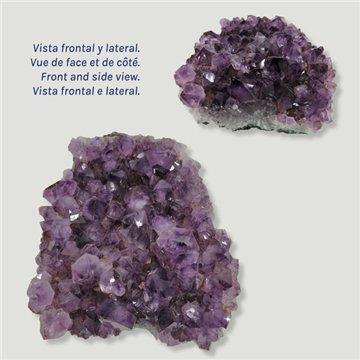 Druse Amethyst free form.21x17x7cm approx.