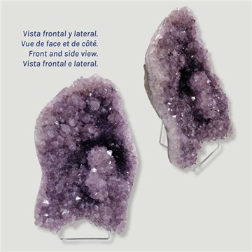 Druse Amethyst free form.36x24x16cm approx.