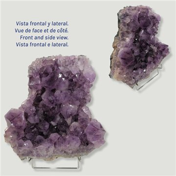 Druse Amethyst free form.25x20x9cm approx.