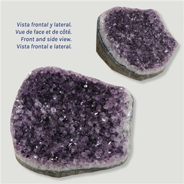 Druse Amethyst free form.12x16x10cm approx.