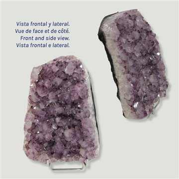 Druse Amethyst free form.22x14x6cm approx.