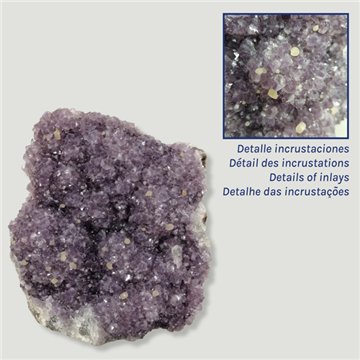 Druse Amethyst free form.20x20x11cm approx.