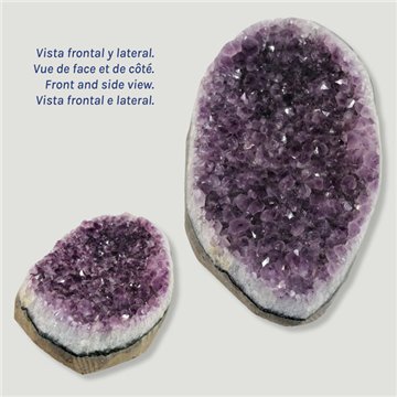 Druse Amethyst free form.26x18x10cm approx.