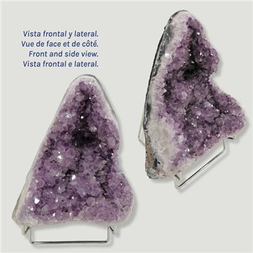 Druse Amethyst free form.12x18x6cm approx.