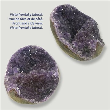 Druse Amethyst free form.11x14x10cm approx.