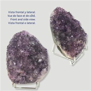 Druse Amethyst free form.19x15x8cm approx.