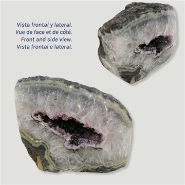 Amethyst Geode. Grade A.14x11x8cm approx.