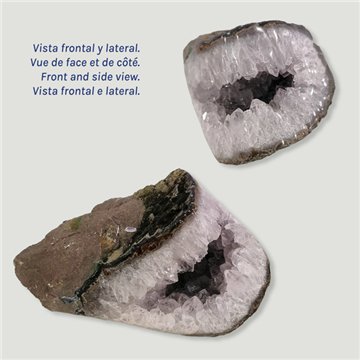 Amethyst Geode. Grade A.11x15x8cm approx.