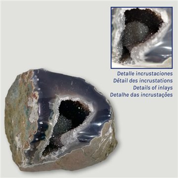 Amethyst Geode. Grade A.10x10x11cm approx.